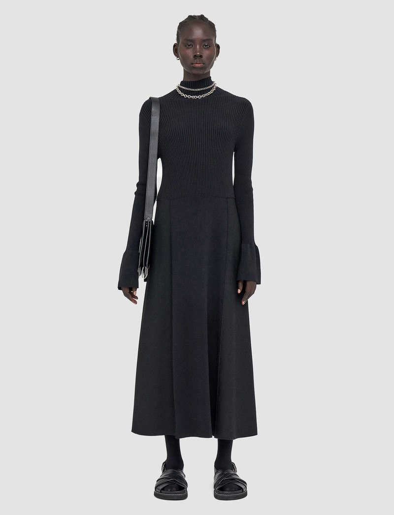 JOSEPH Mixed Media Duperre Dress outlook