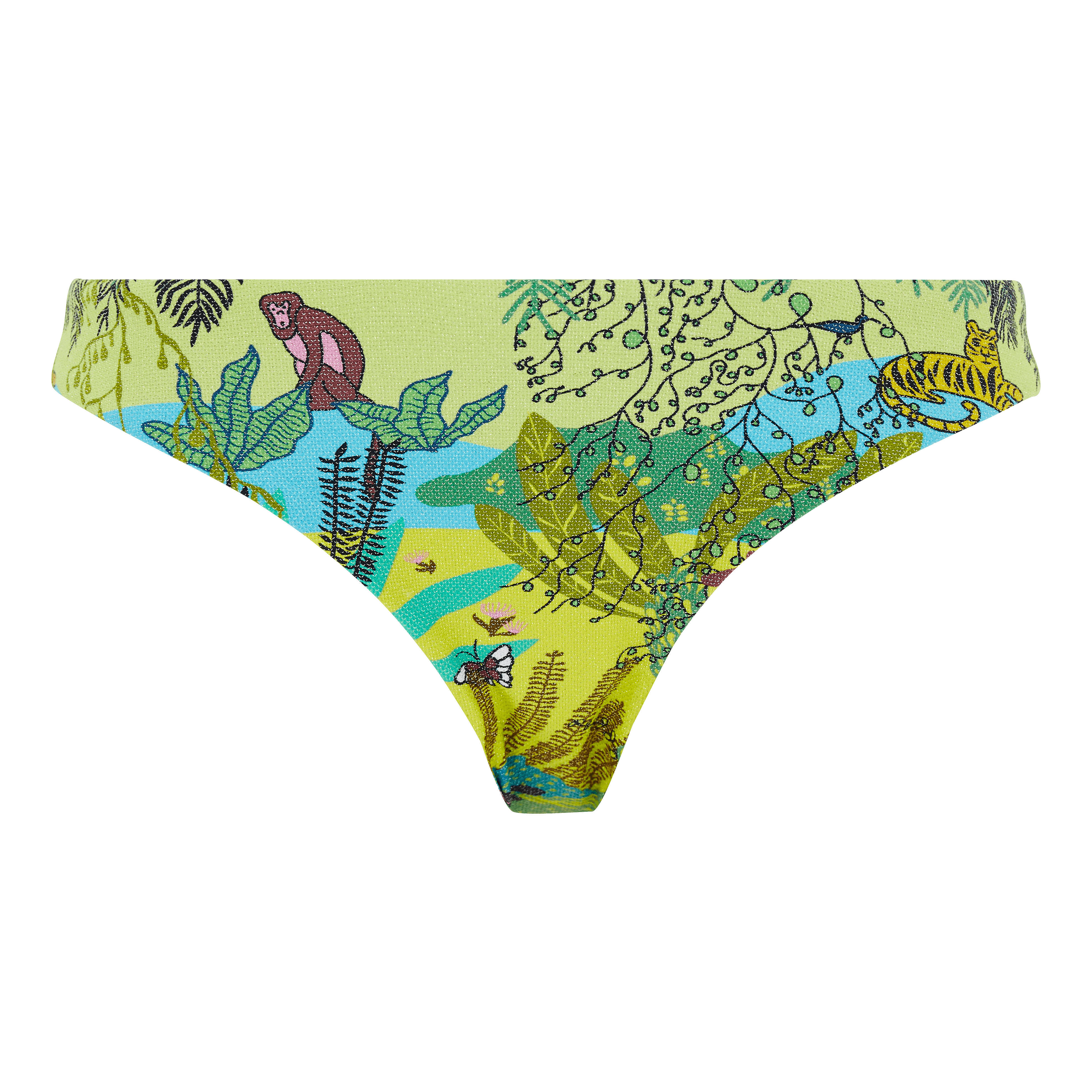 Women Bikini Bottom Midi Brief Bikini Jungle Rousseau - 1