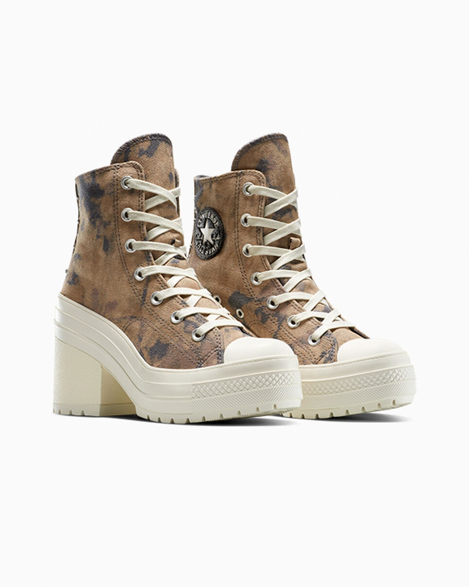Chuck 70 De Luxe Heel Two-Tone Denim - 4