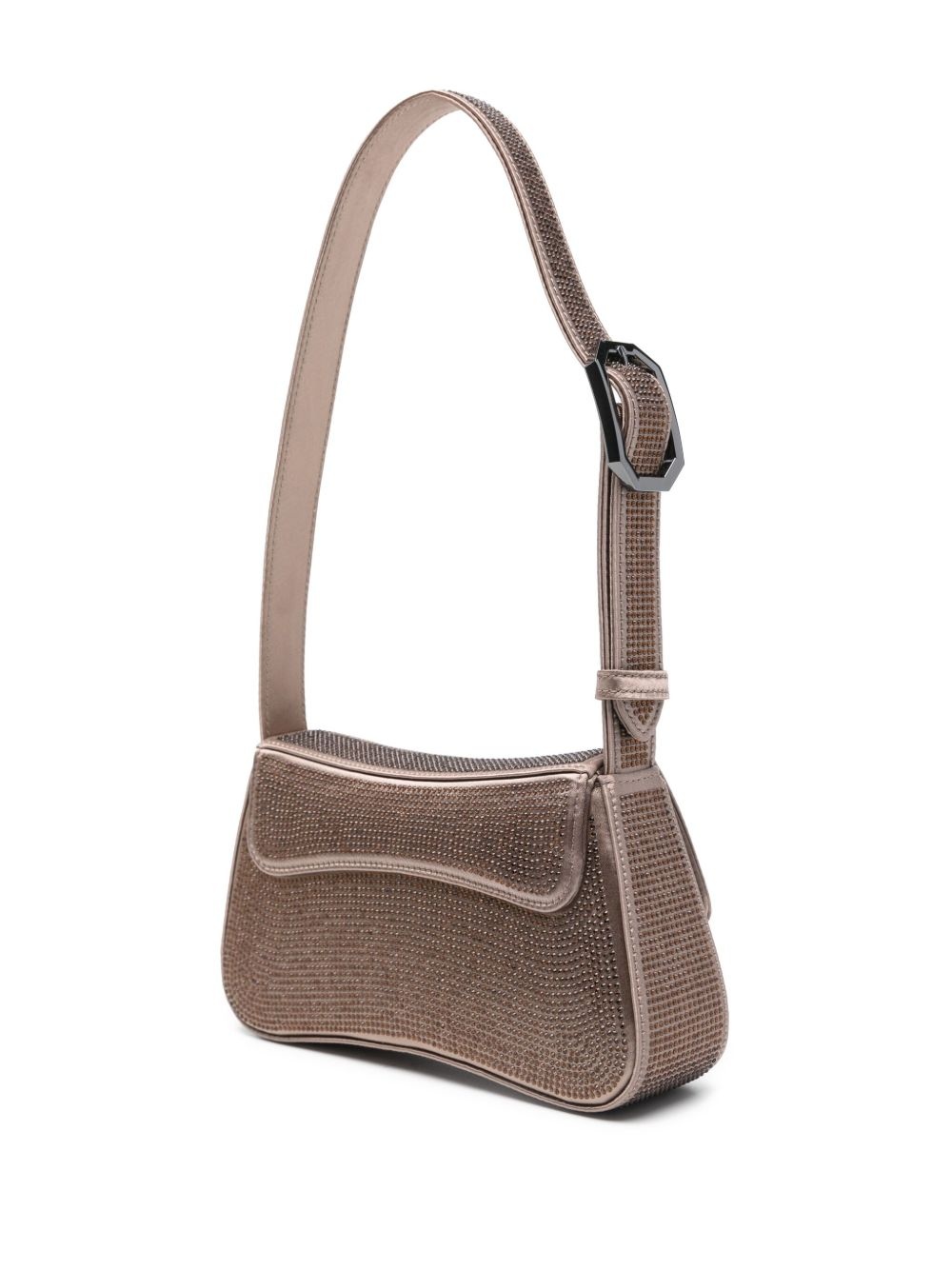 rhinestone-embellished shoulder bag - 3