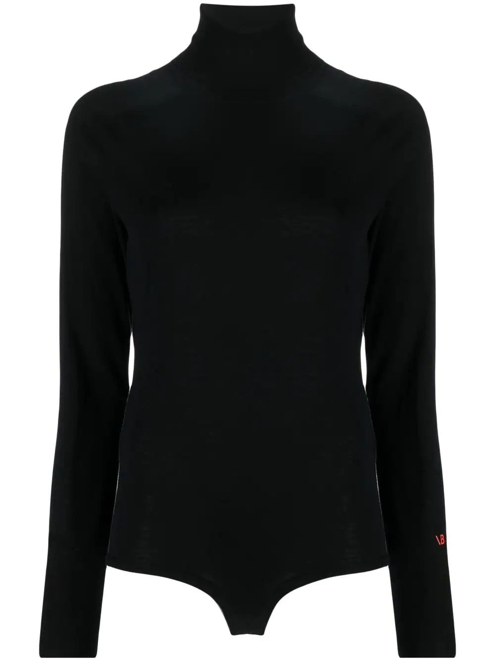 merino-wool roll-neck jumper - 1