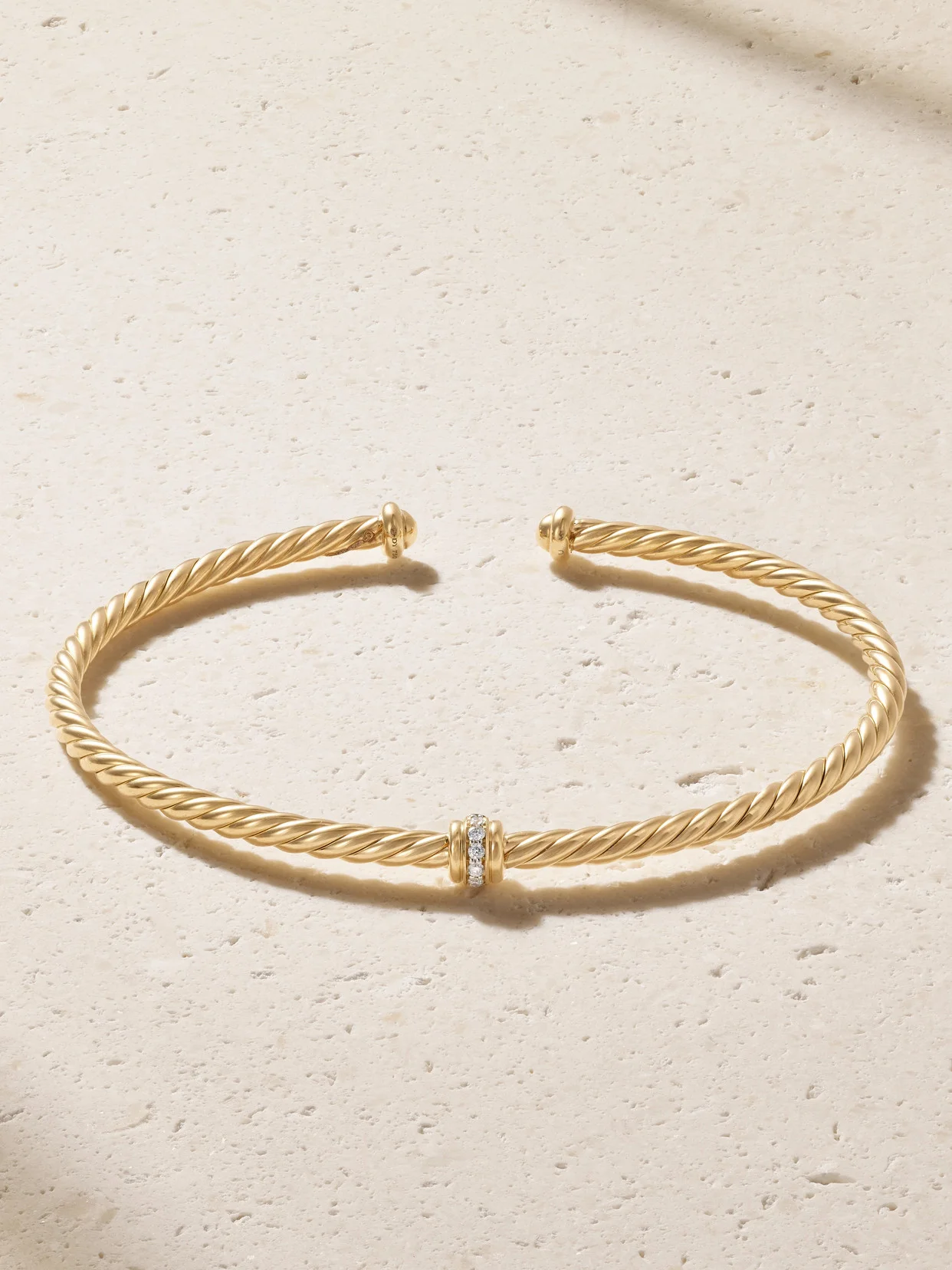 Cablespira 18-karat Gold Diamond Bracelet - 1