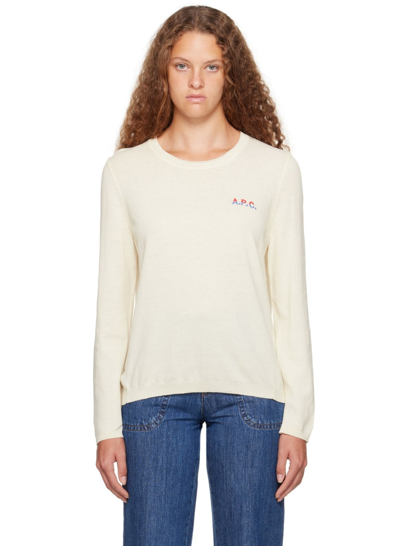 Off-White Embroidered Sweater 1