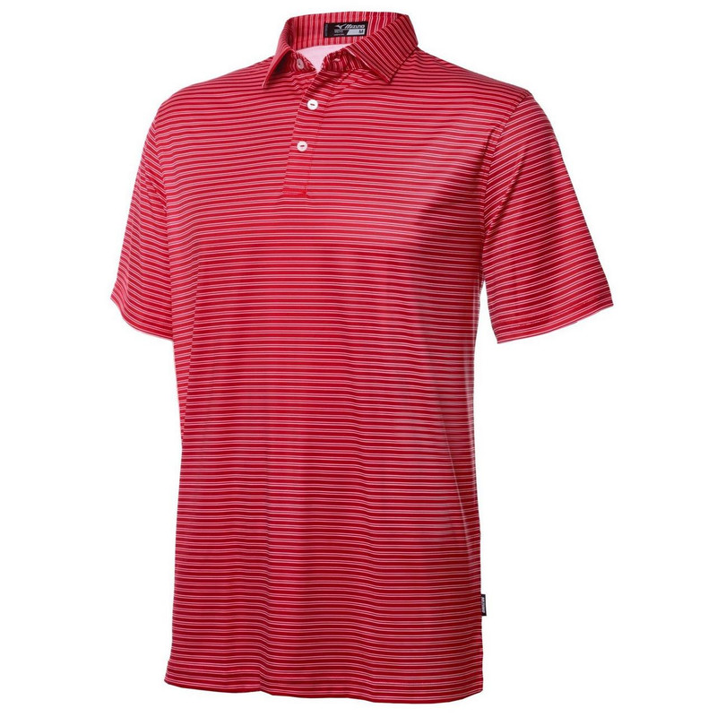Men's Pro Polo, Double Stripe/Red 1