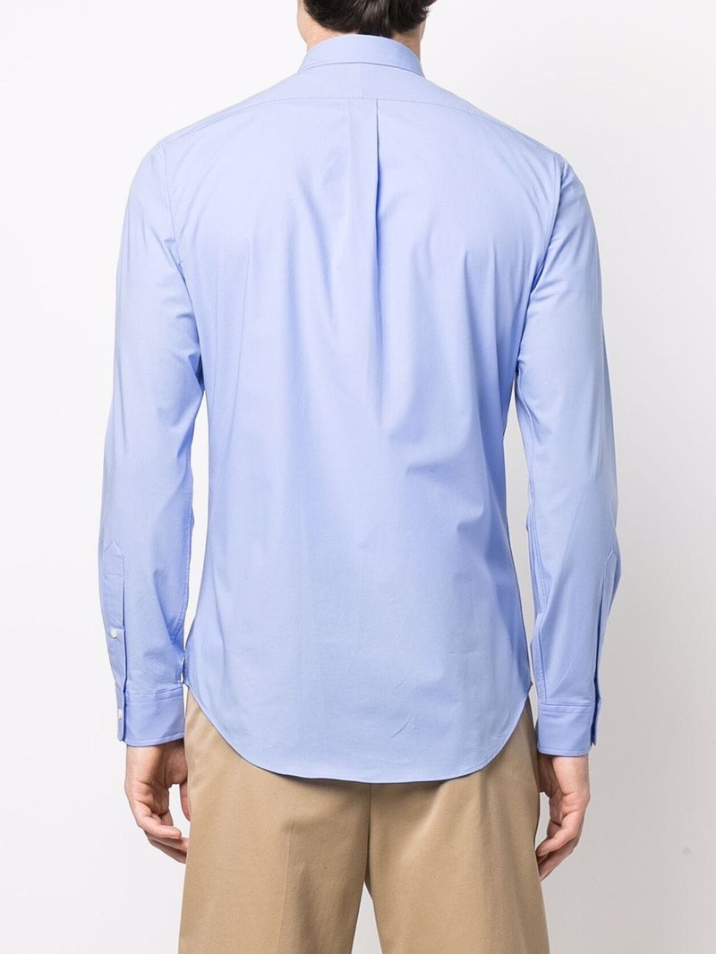 long-sleeve buttoned collar shirt 4