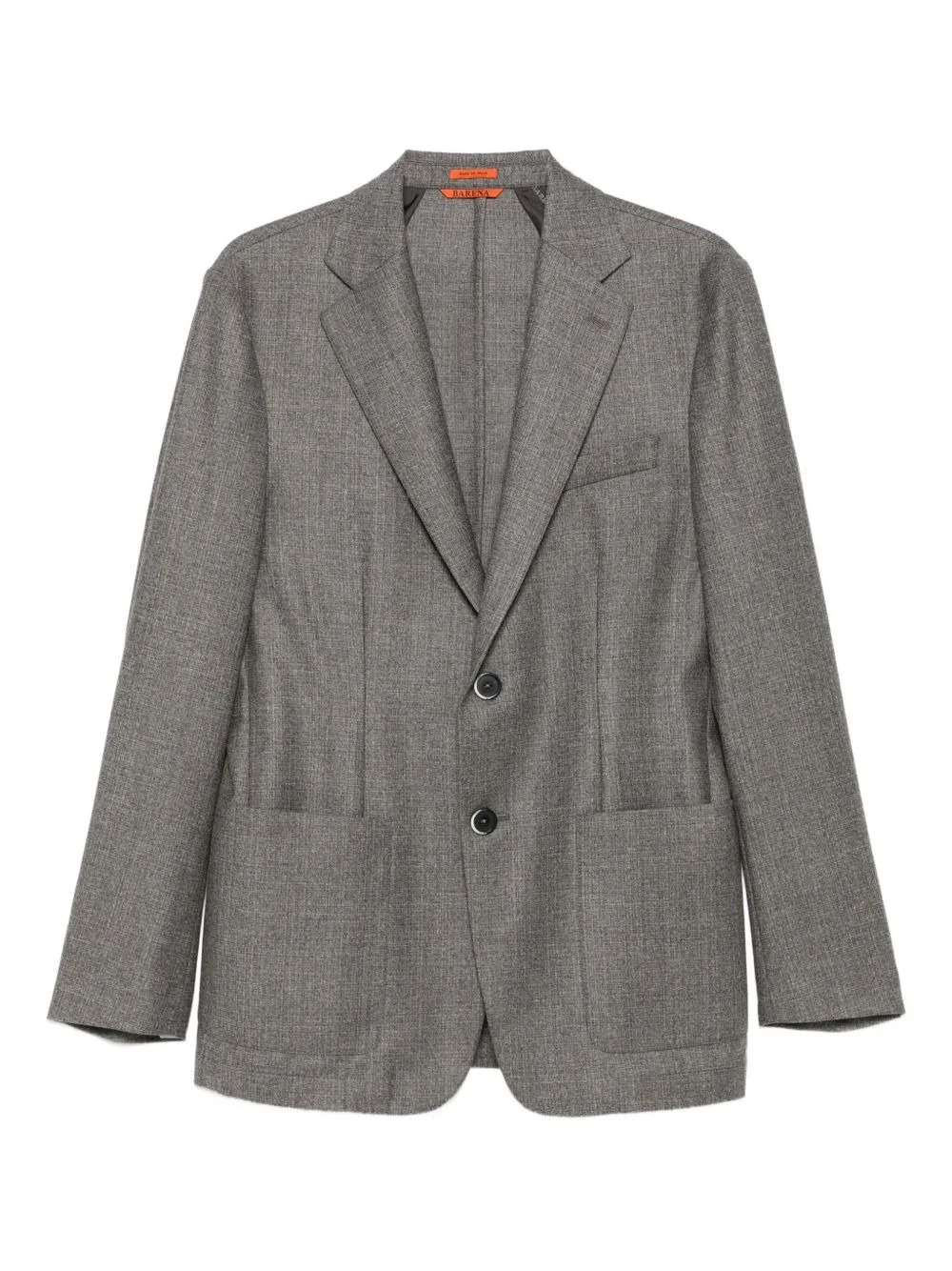 two-button wool blazer - 1
