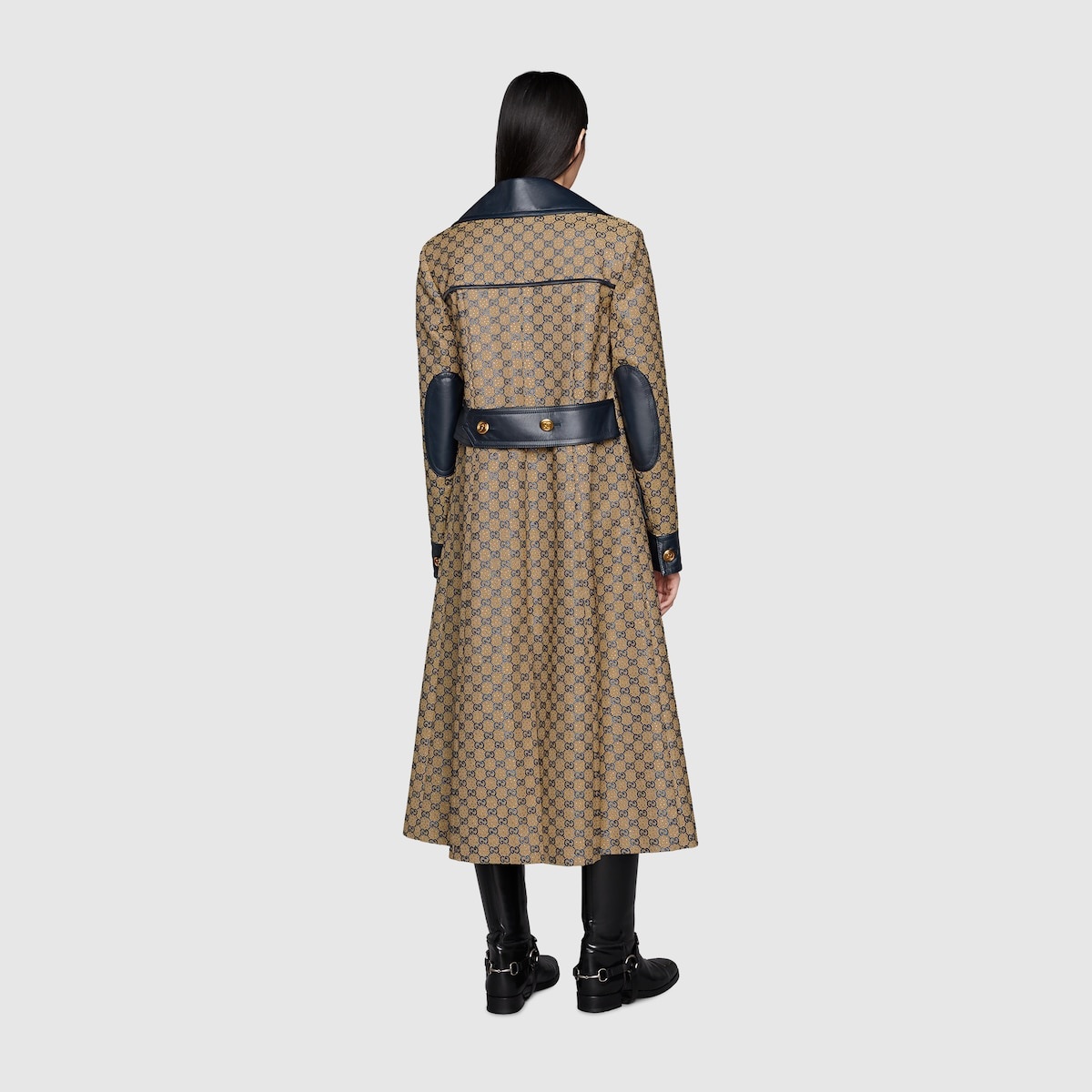 GG canvas coat with crystals - 4