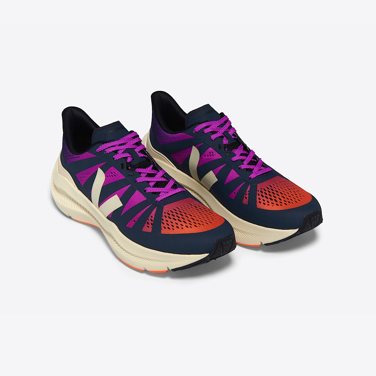 VEJA★CONDOR 3★厚底★GRADIENT CALCAIRE NAUTICO VEJA CONDOR 3 ENGINEERED-MESH GRADIENT CALCAIRE NAUTICO