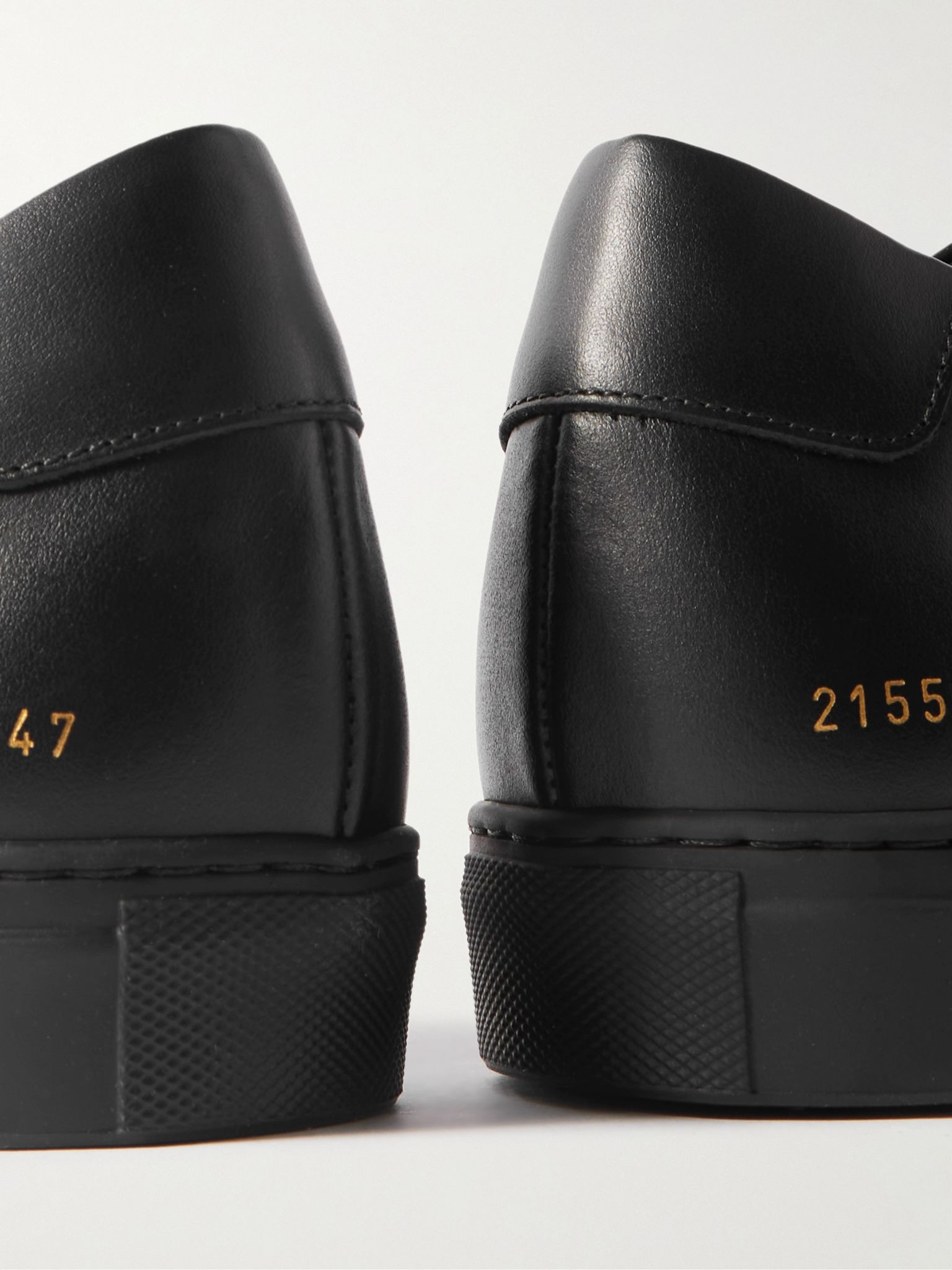 Bball Leather Sneakers Black - 5