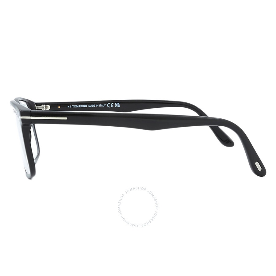 Tom Ford Blue Light Block Square Men's Eyeglasses FT5752-B 001 55 - 4