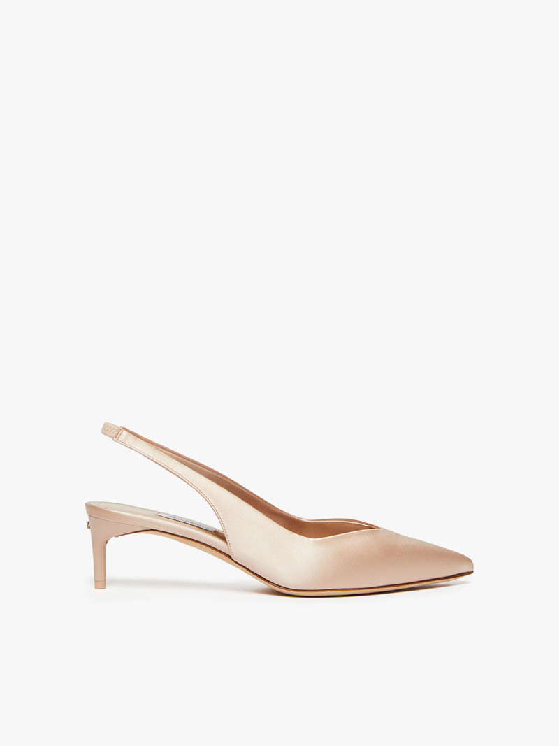 SLINGRASO Satin slingbacks 1
