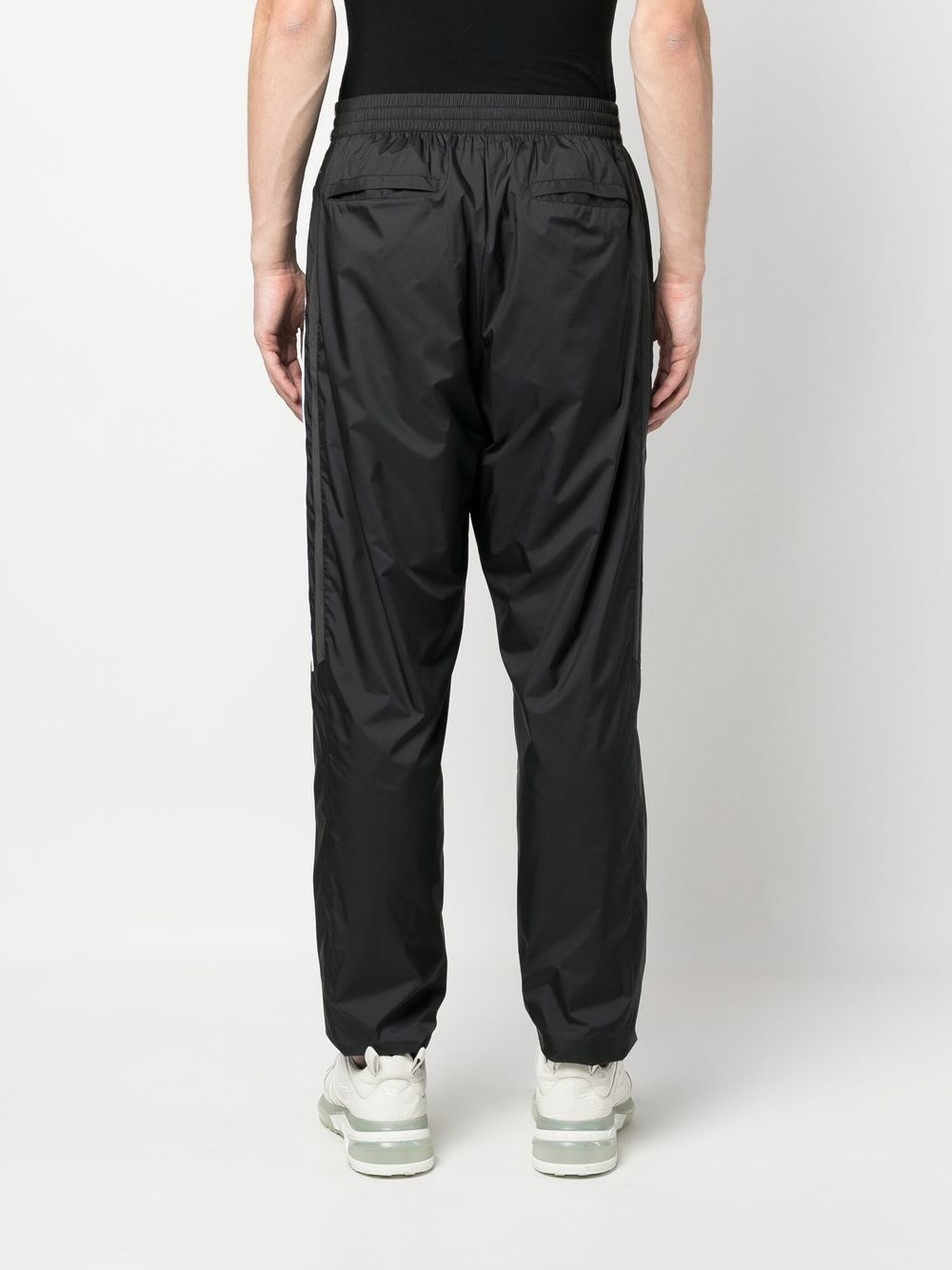 embroidered-logo detail track pants - 4