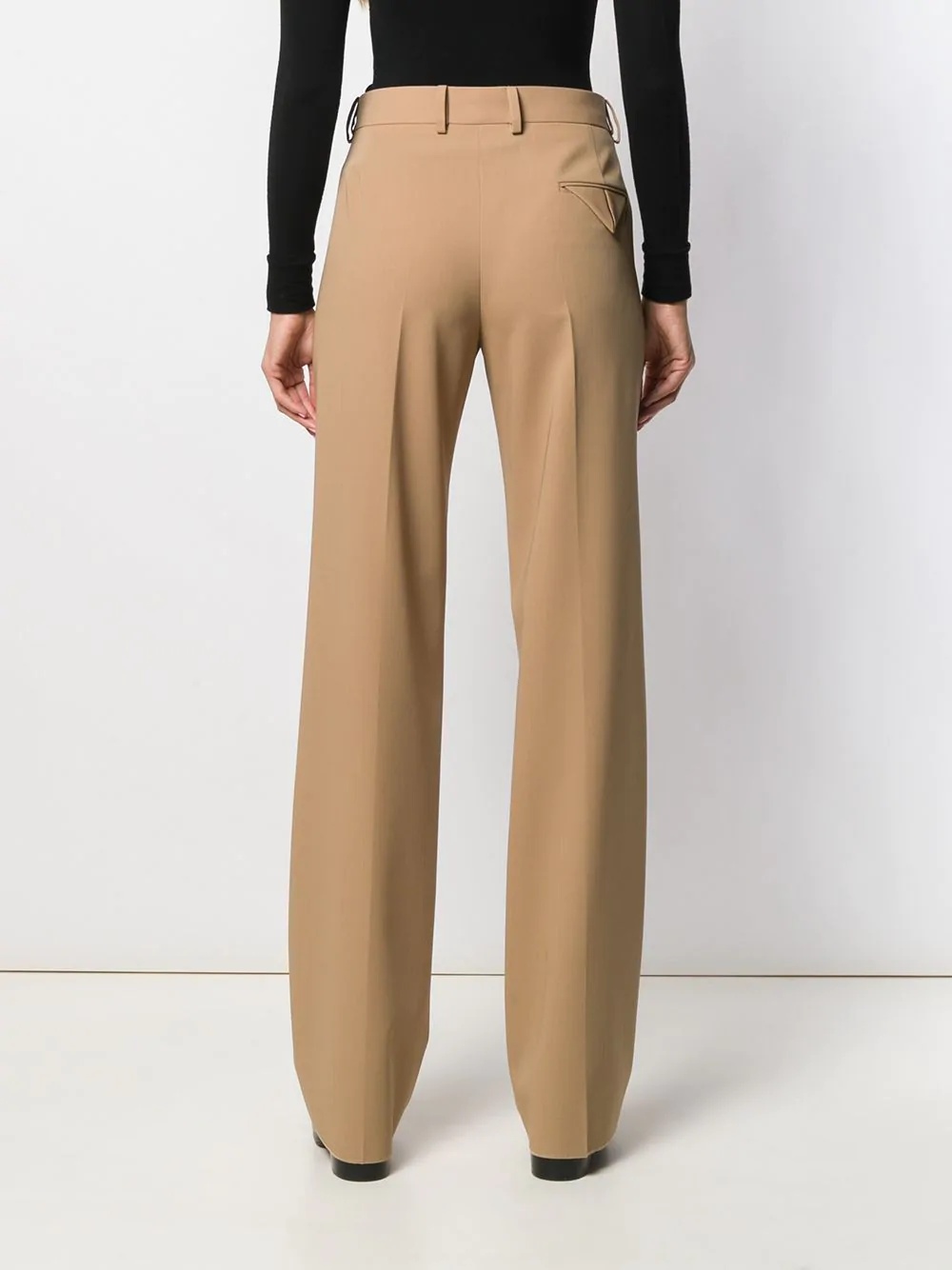 wide-leg tailored trousers - 4