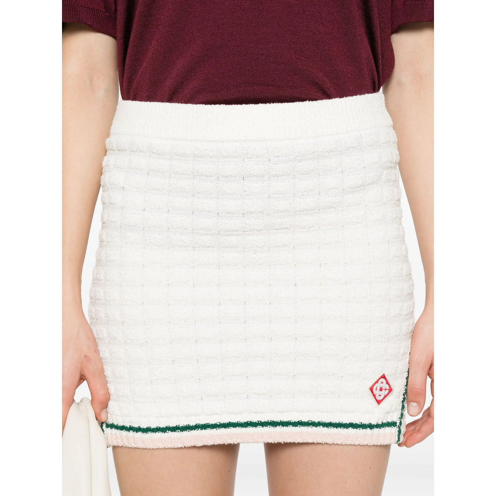 Casablanca White Skirts - Fitted Skirts Women - 2