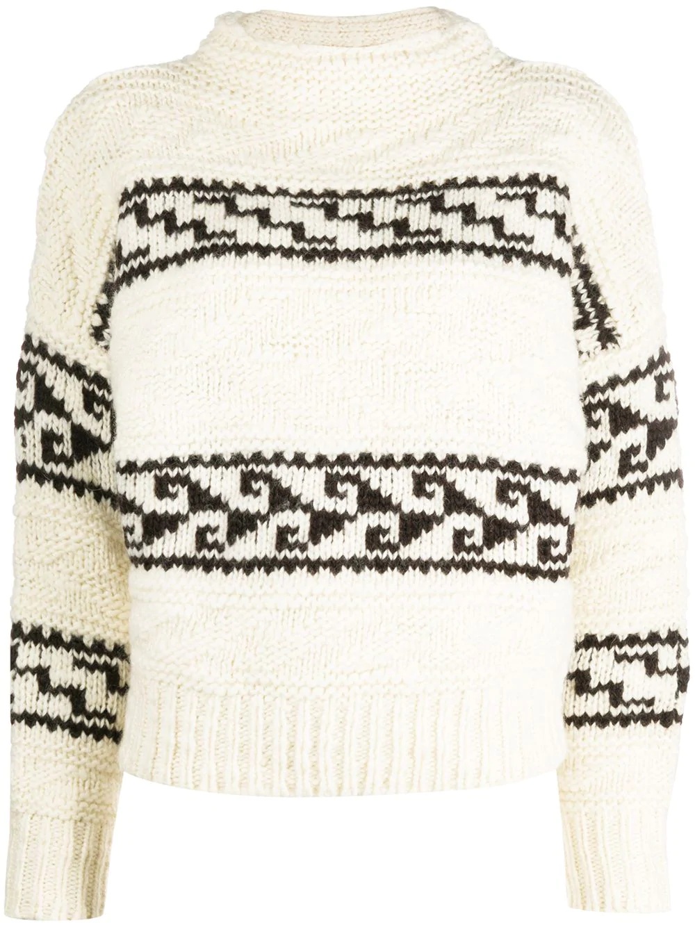 chunky knit jumper - 1