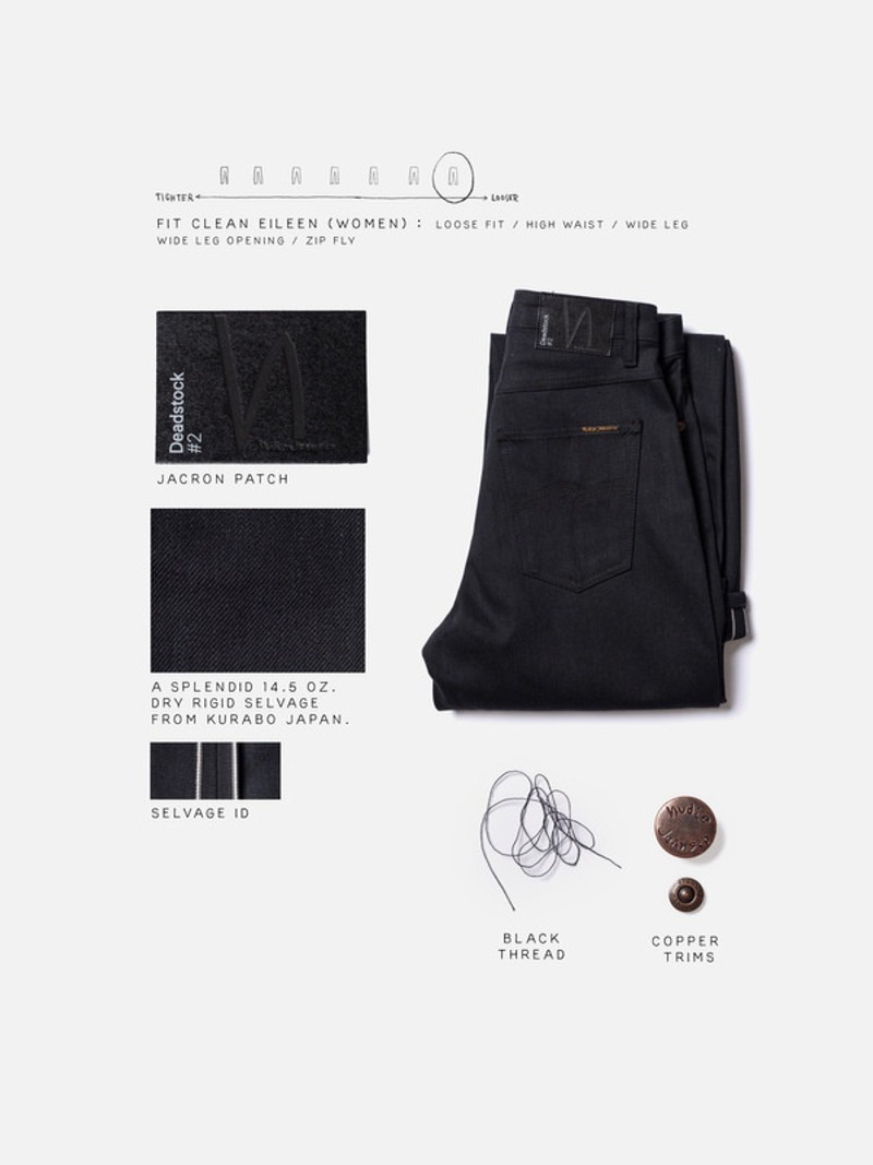 Nudie Jeans Clean Eileen Dry Deadstock 2 outlook