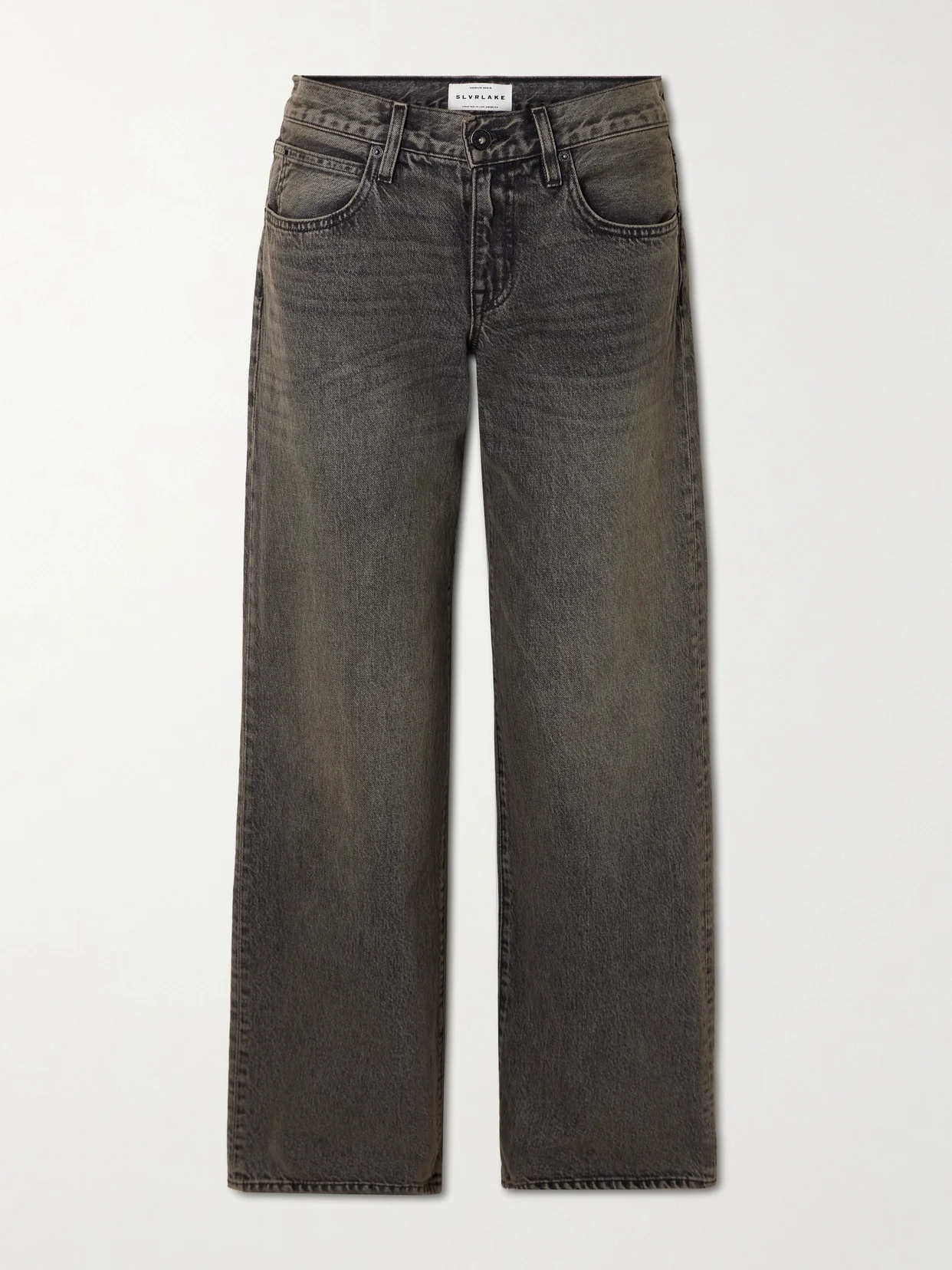 Lexi Low-rise Wide-leg Jeans - 1