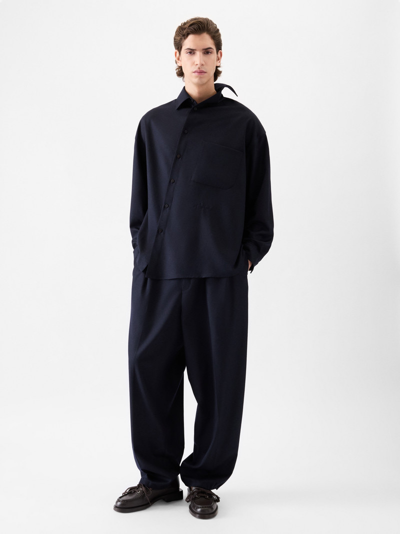 JACQUEMUS The Cuadro long-sleeve shirt outlook
