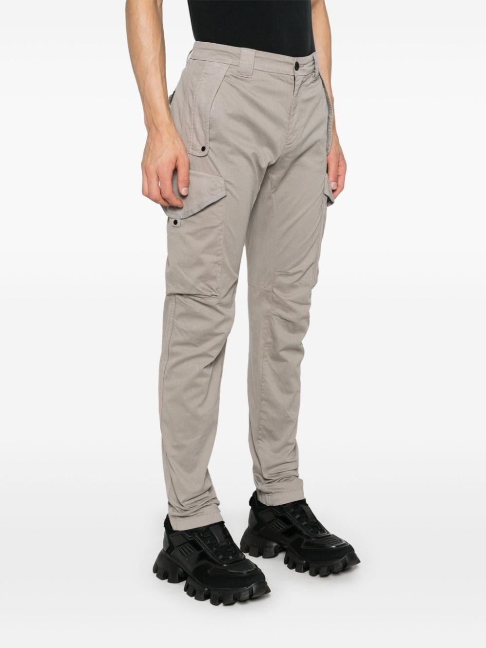 Lens-detailed trousers - 3