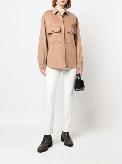 Mackintosh LORRIANE Light Camel Cotton Overshirt Jacket outlook
