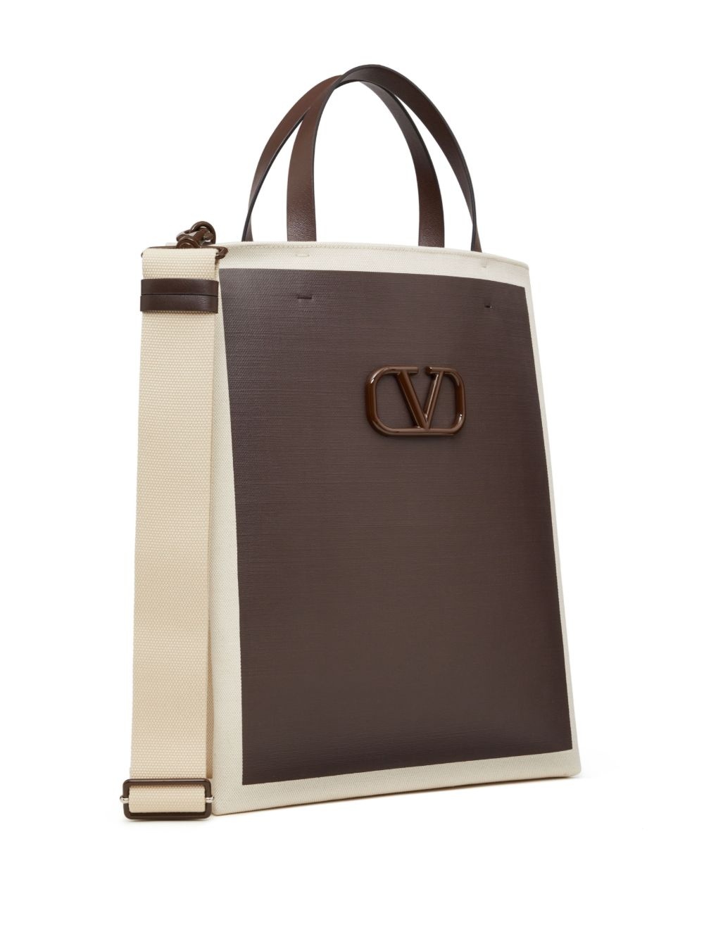 logo-plaque tote bag - 3