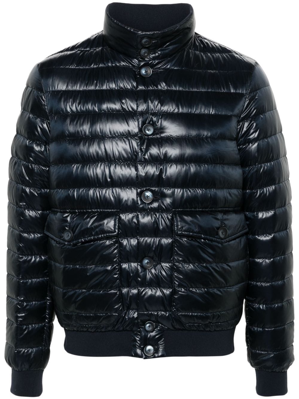 high-neck padded jacket - 1