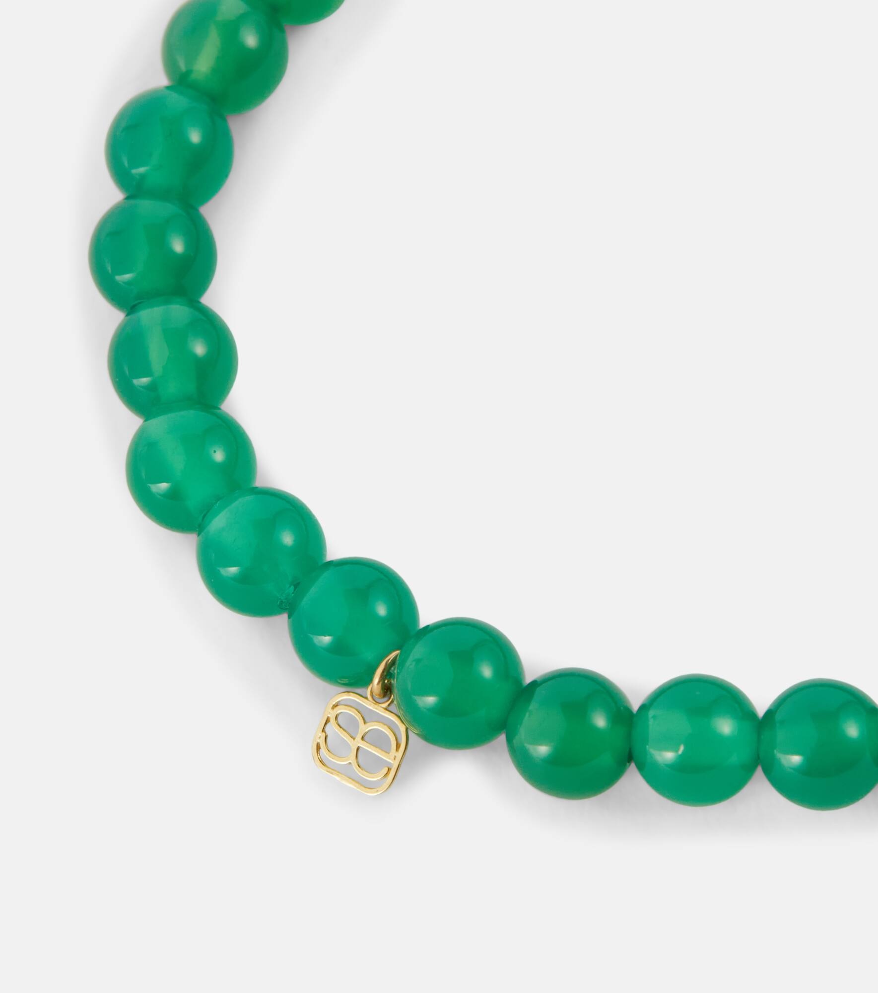 Evil Eye 14kt gold bracelet with diamonds - 4
