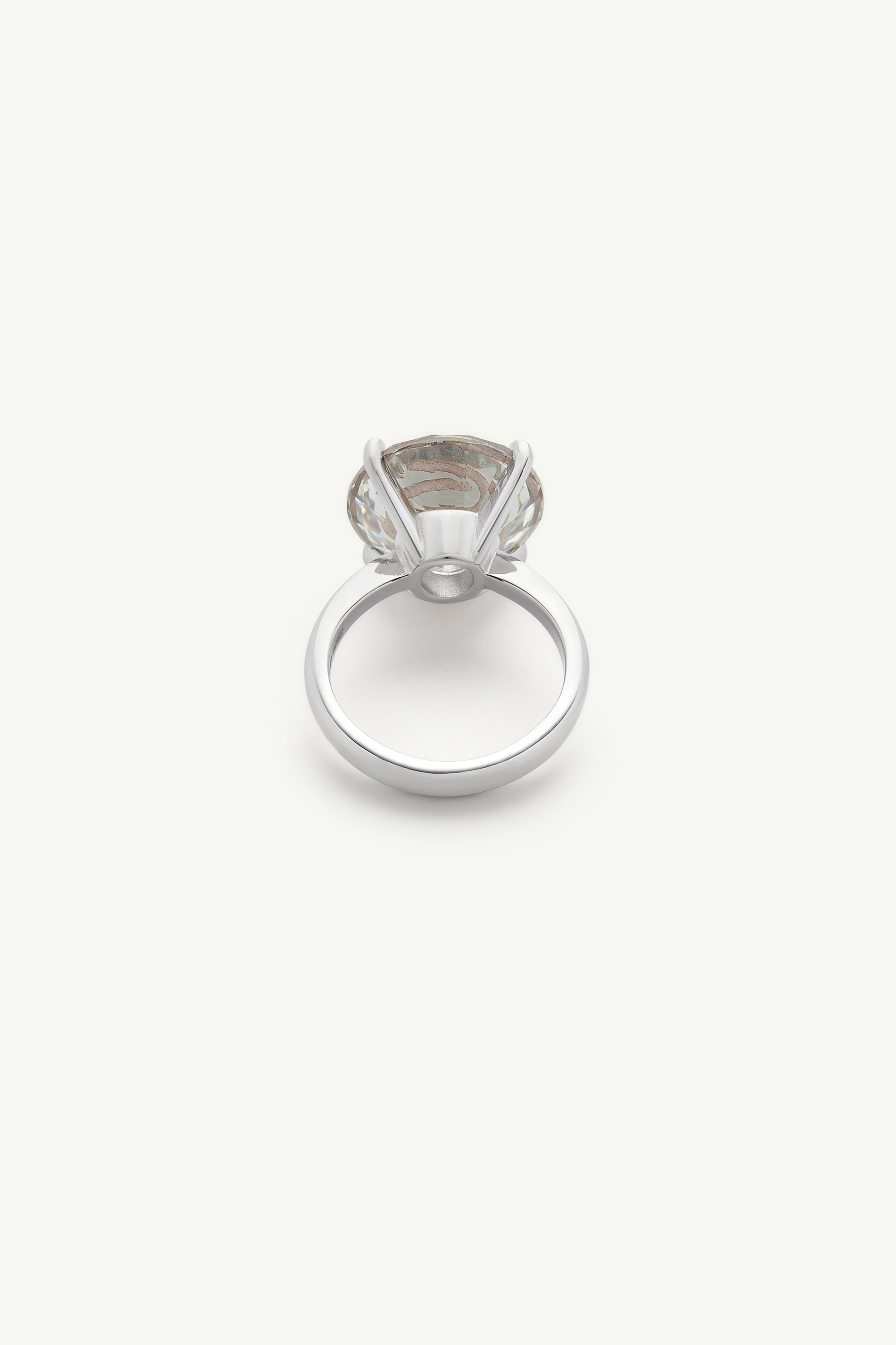 White paint ring - 2