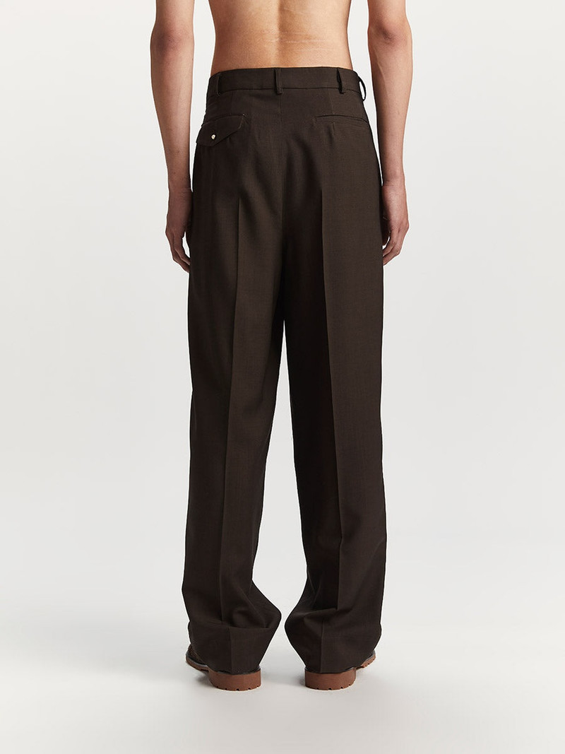 Signature Magliano Double Pleats Livello Brown 5