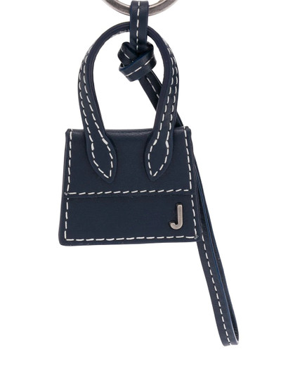 JACQUEMUS Le Chiquito leather keyring outlook