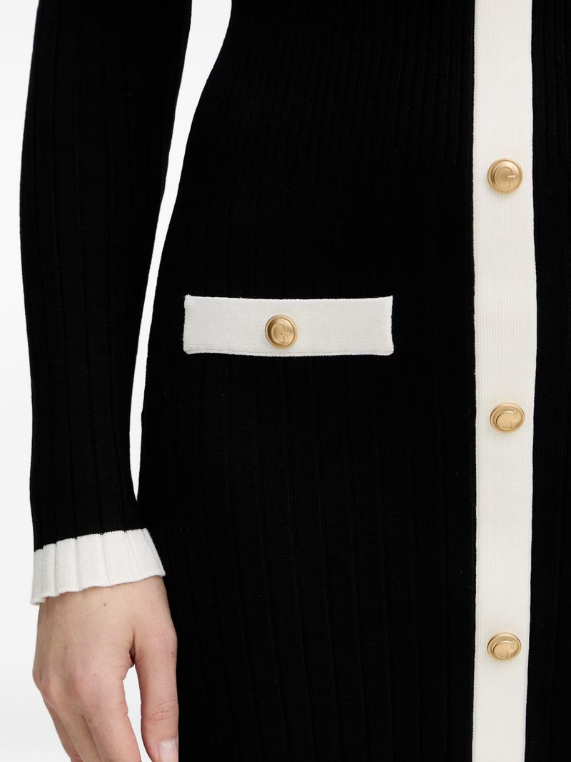 Laurel ribbed-knit midi dress 5