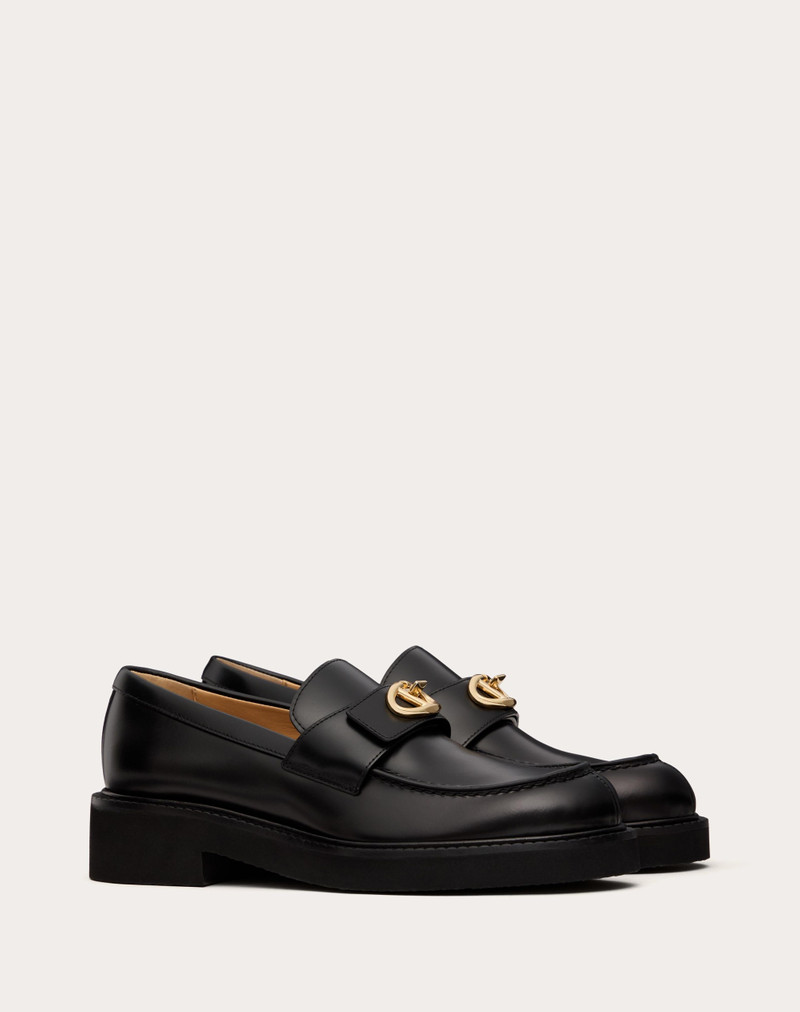 VLOGO LOCKER CALFSKIN LOAFERS 40MM 2
