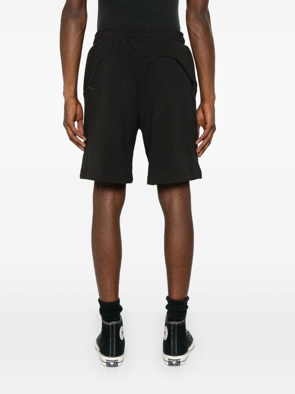 x PLEASURES logo-print track shorts - 4