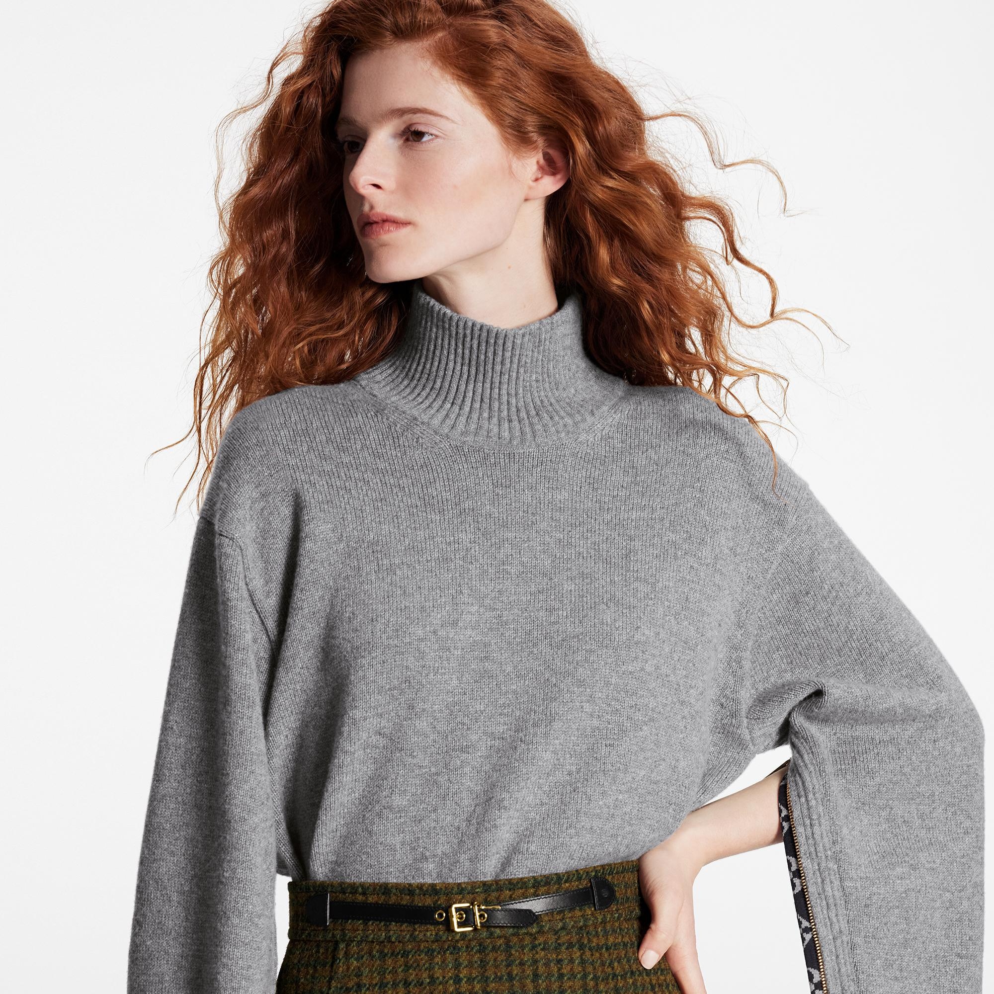 Open Sleeve Cashmere Pullover - 4