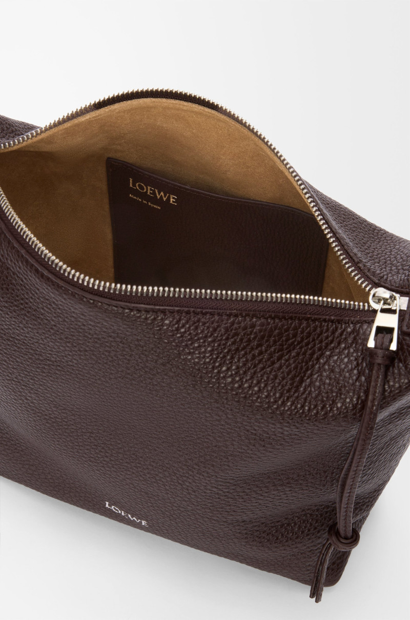 Small Cubi crossbody bag in supple grained calfskin 5