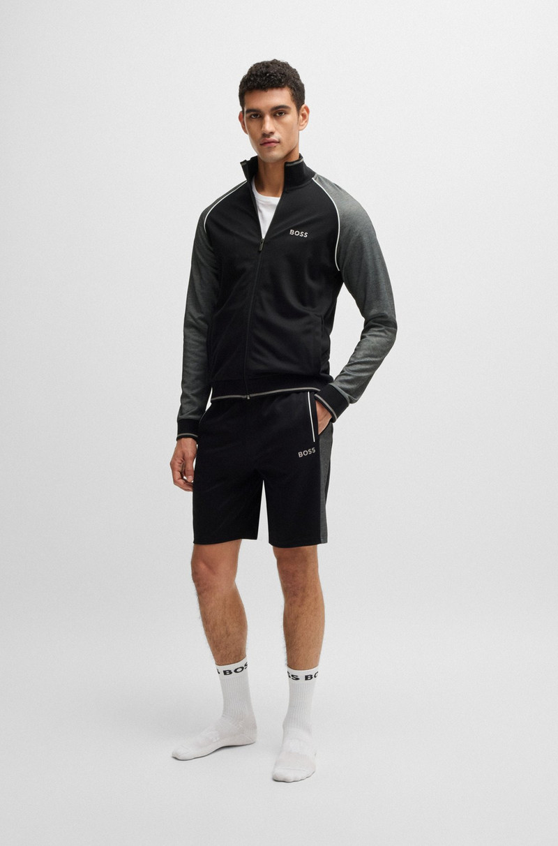 BOSS SHORTS WITH CONTRAST PIPING outlook