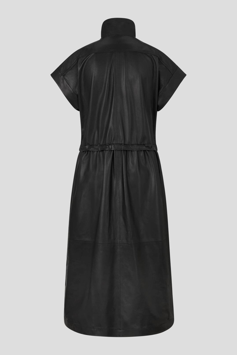 BOGNER GLORIA LEATHER DRESS IN BLACK outlook