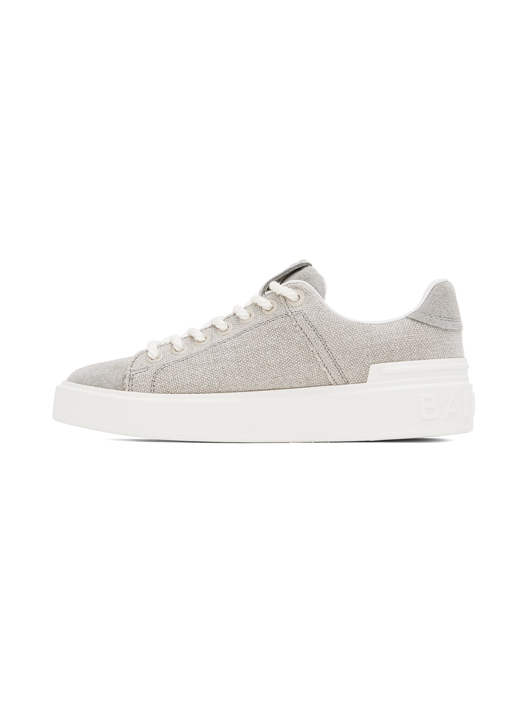 Gray B-Court Sneakers - 3