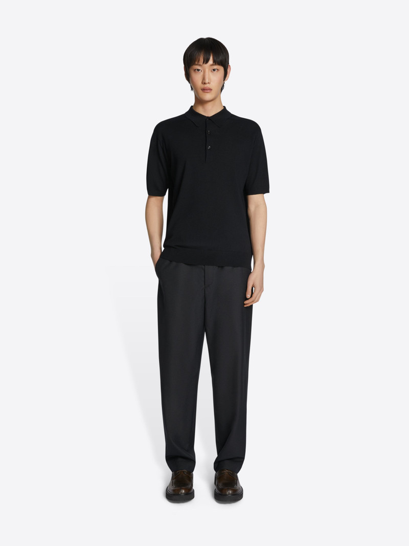 Dries Van Noten MERINO WOOL POLO SHIRT outlook