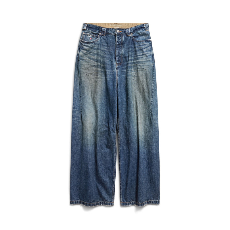 Men's Baggy Pants in Deep Blue 1