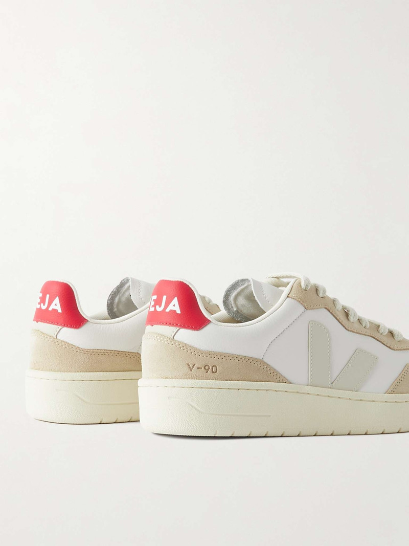 + The Aegean Project V-90 Suede and Leather Sneakers 5
