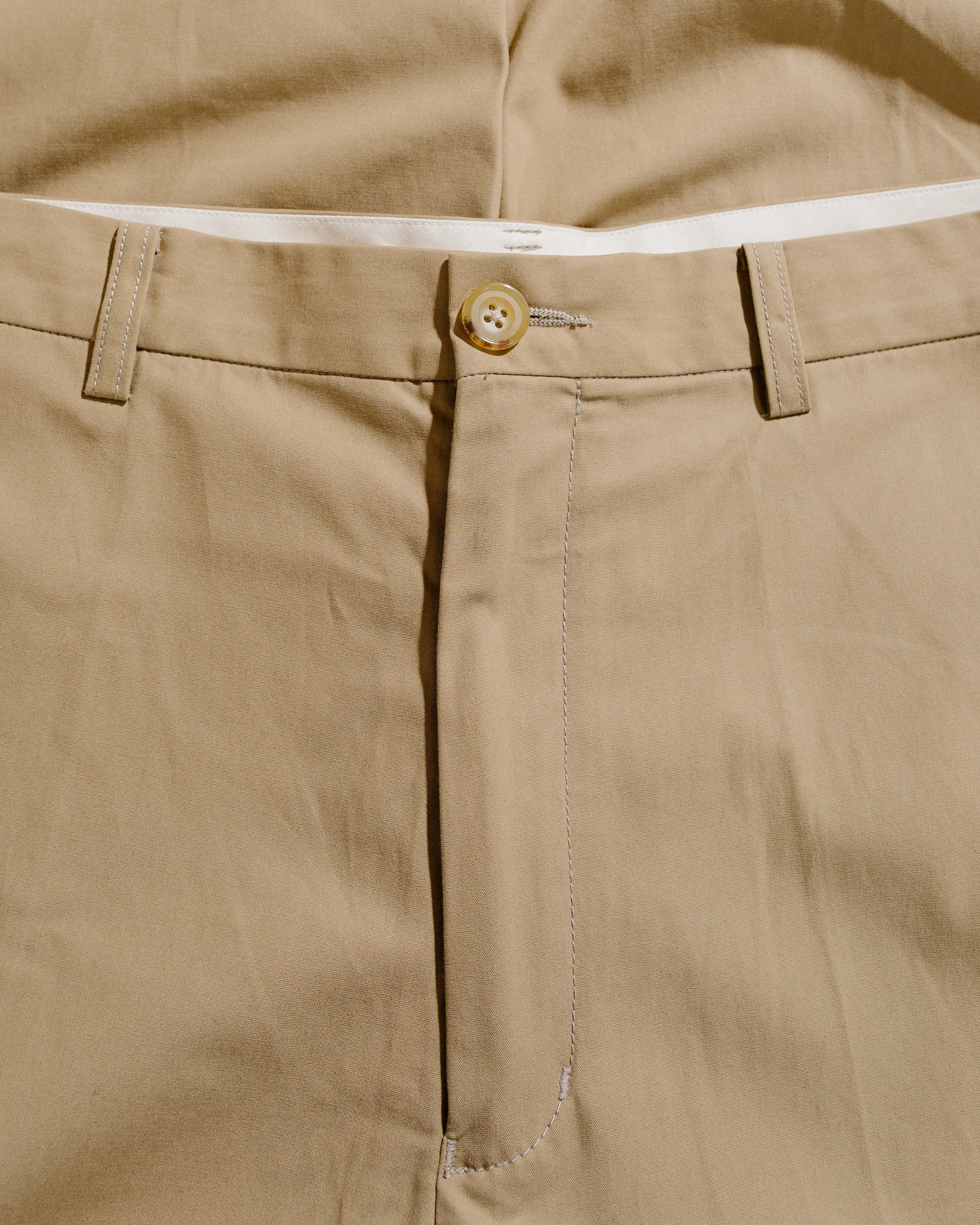 IVY Trousers Wide High Density Cotton Beige - 5