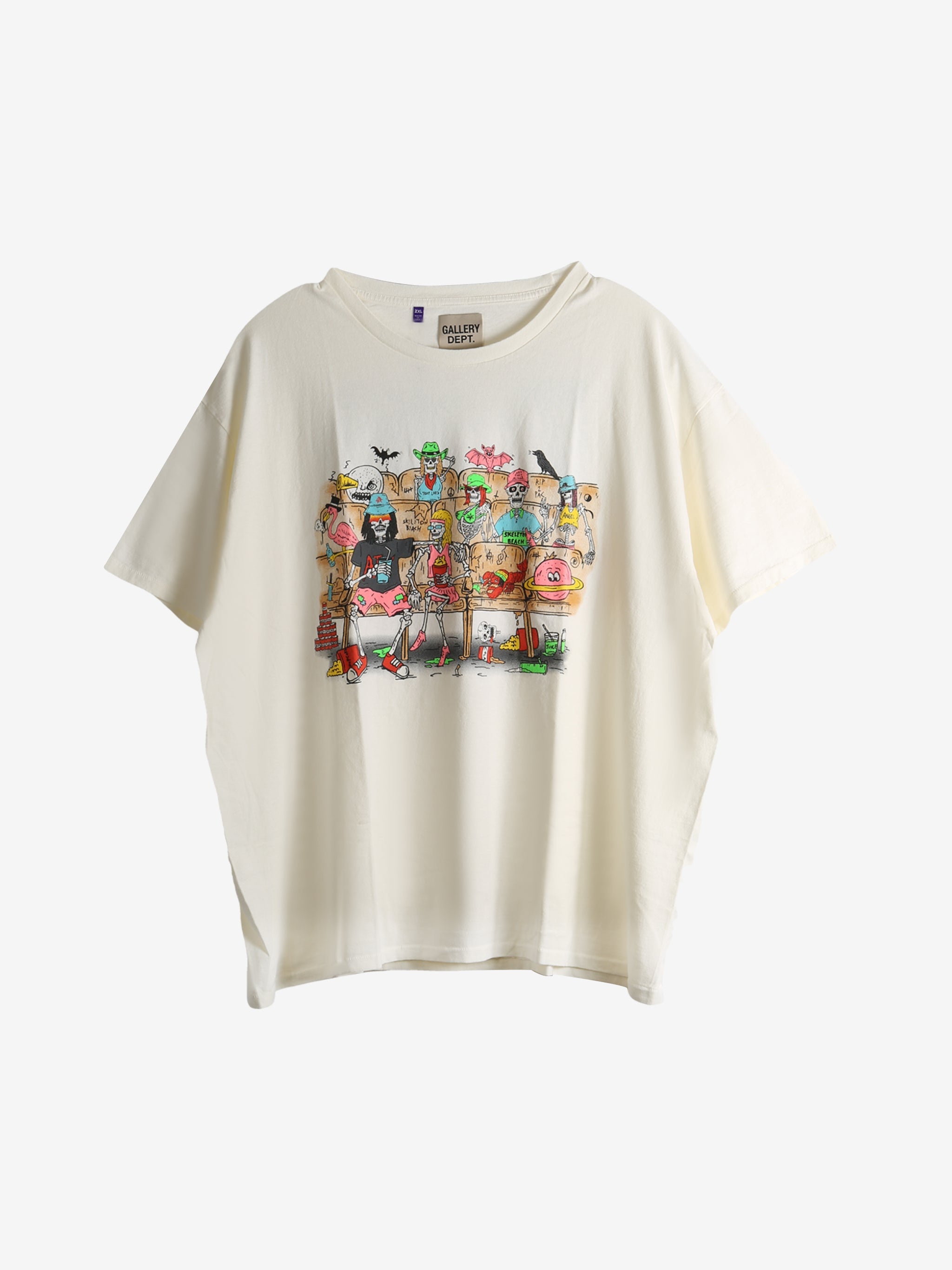 GALLERY DEPT. - Men Skeleton Beach Theatre Tee - 5