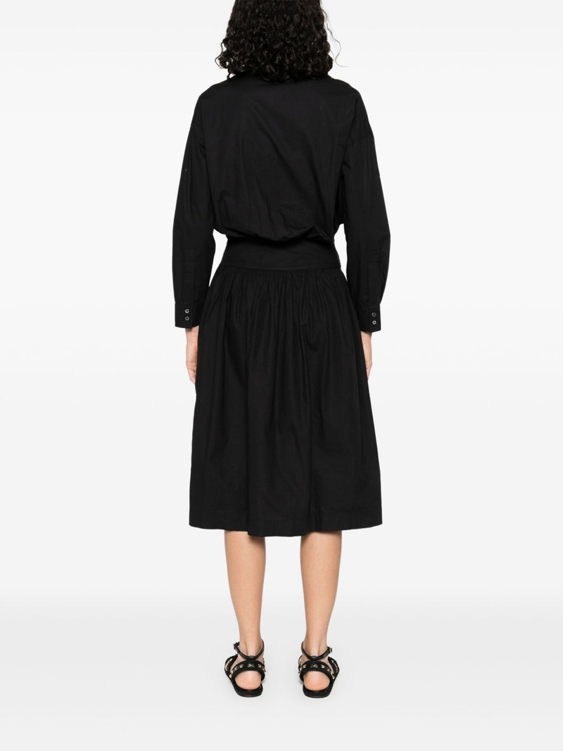 cotton midi dress 4