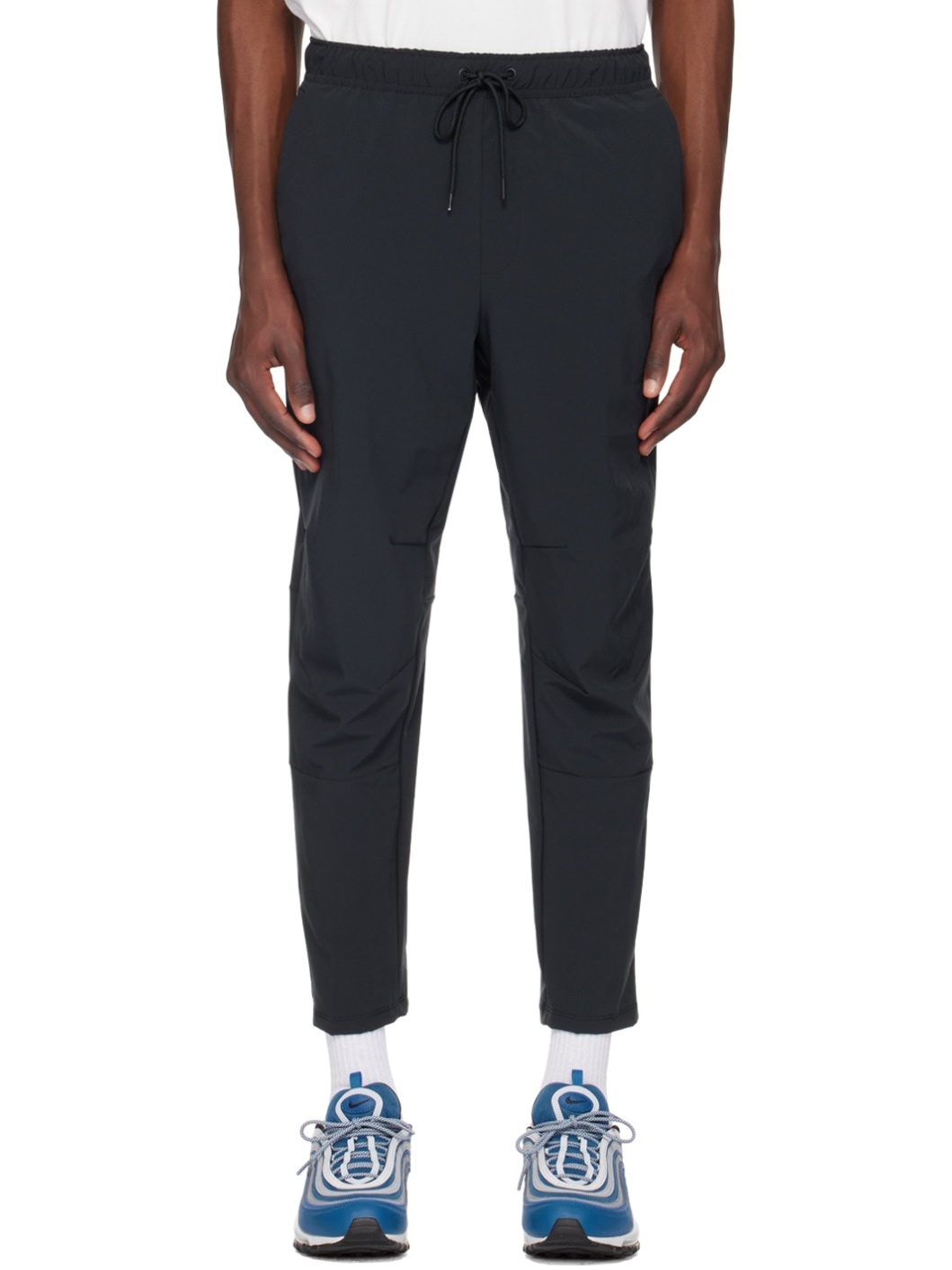 Black Versatile Sweatpants - 1