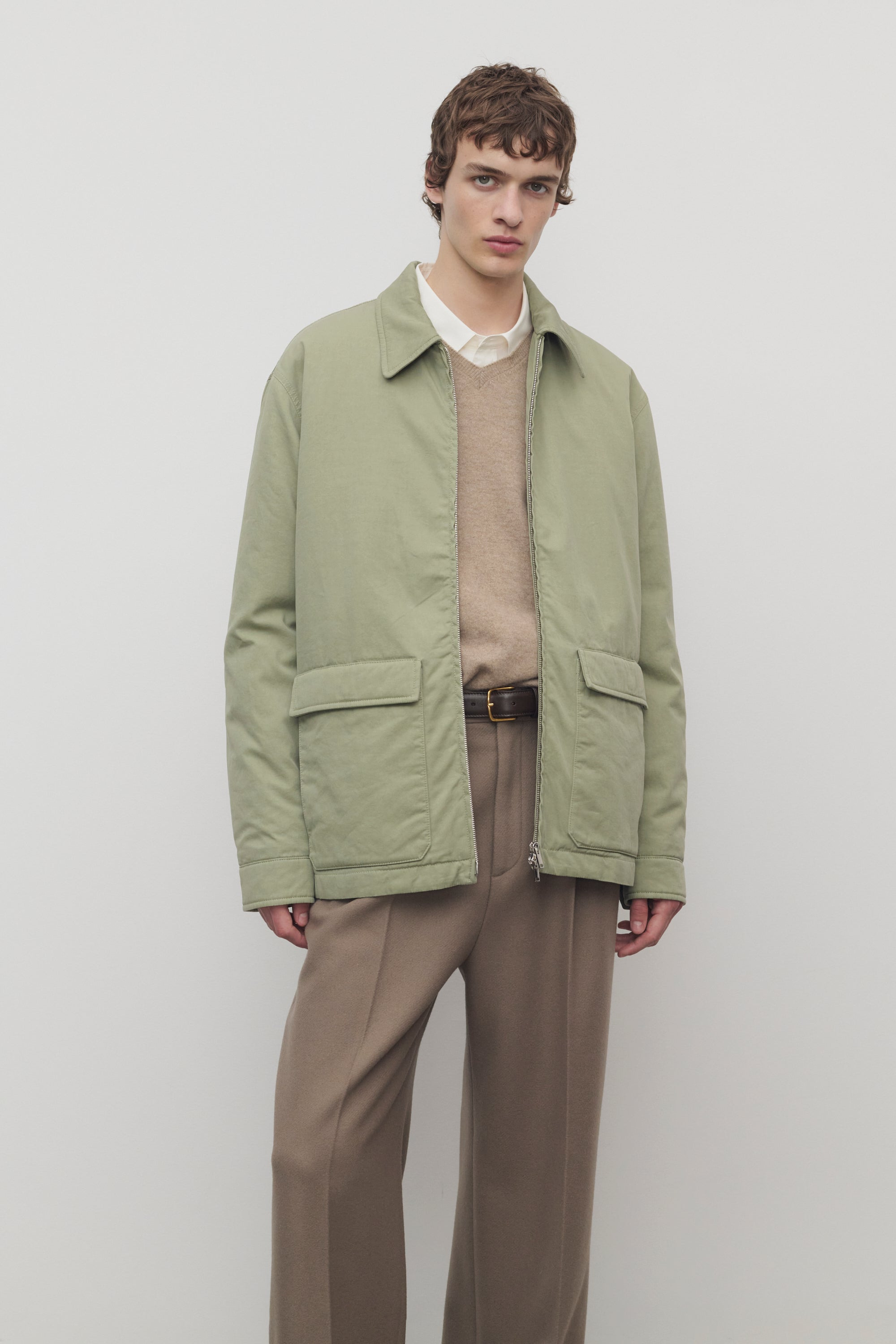 Justo Jacket in Cotton and Cashmere - 3