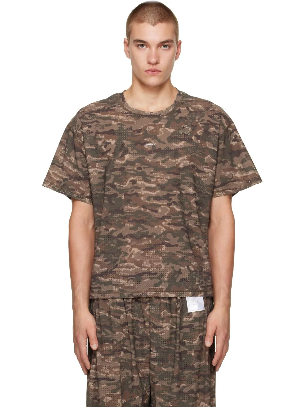 Camo Space-O Running Top - 1