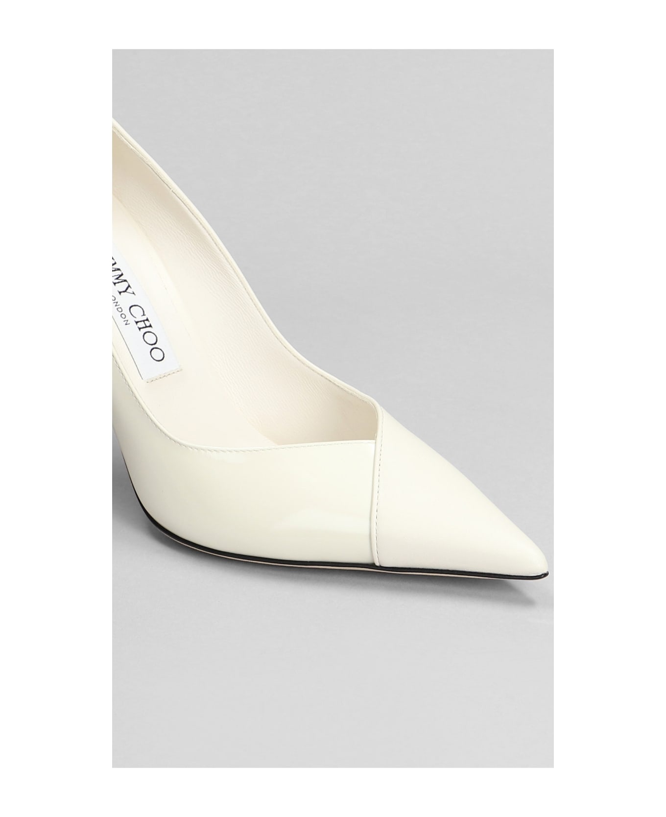 Cass 95 Pumps In Beige Patent Leather - 5