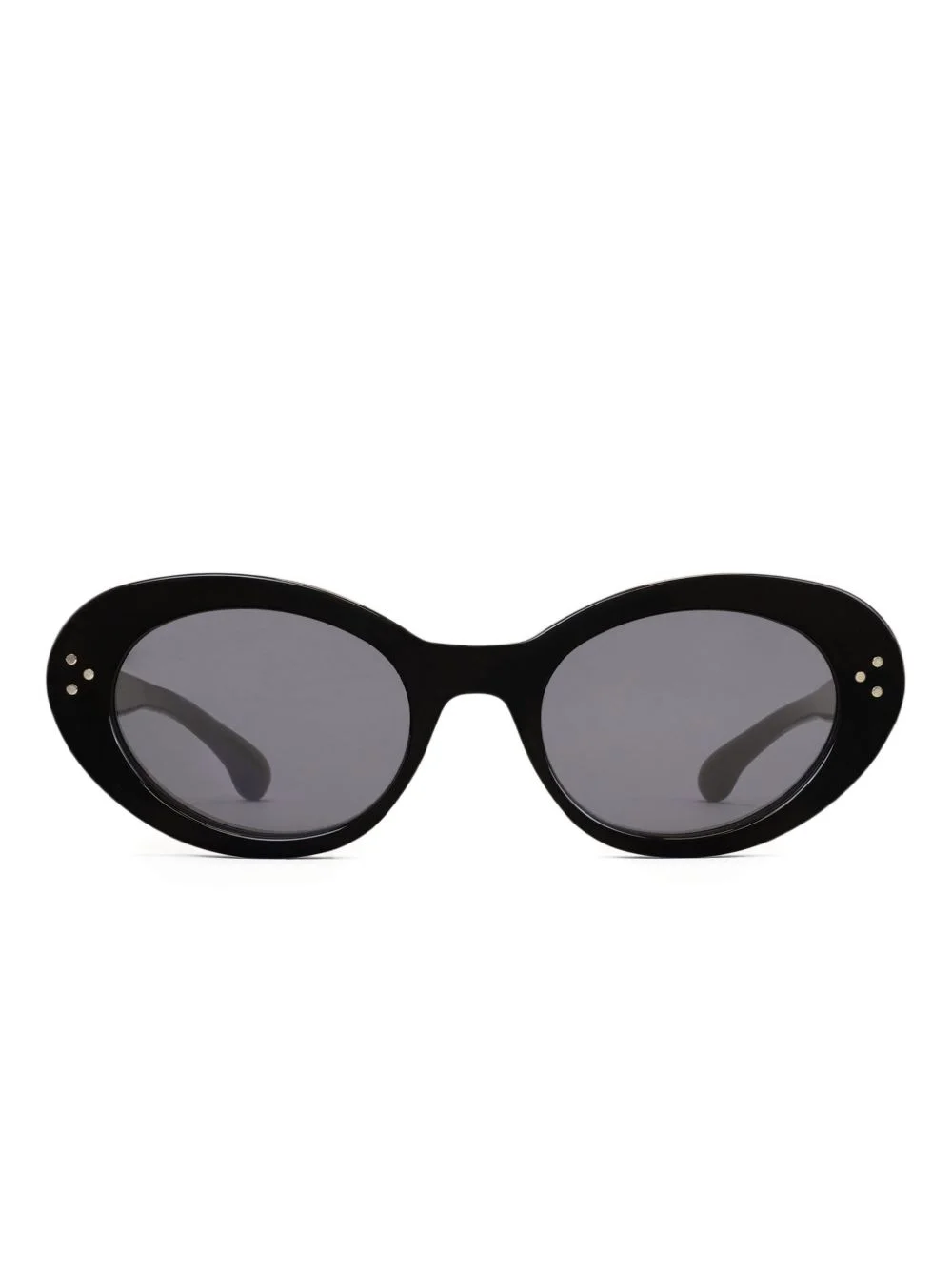 oval-frame sunglasses - 1