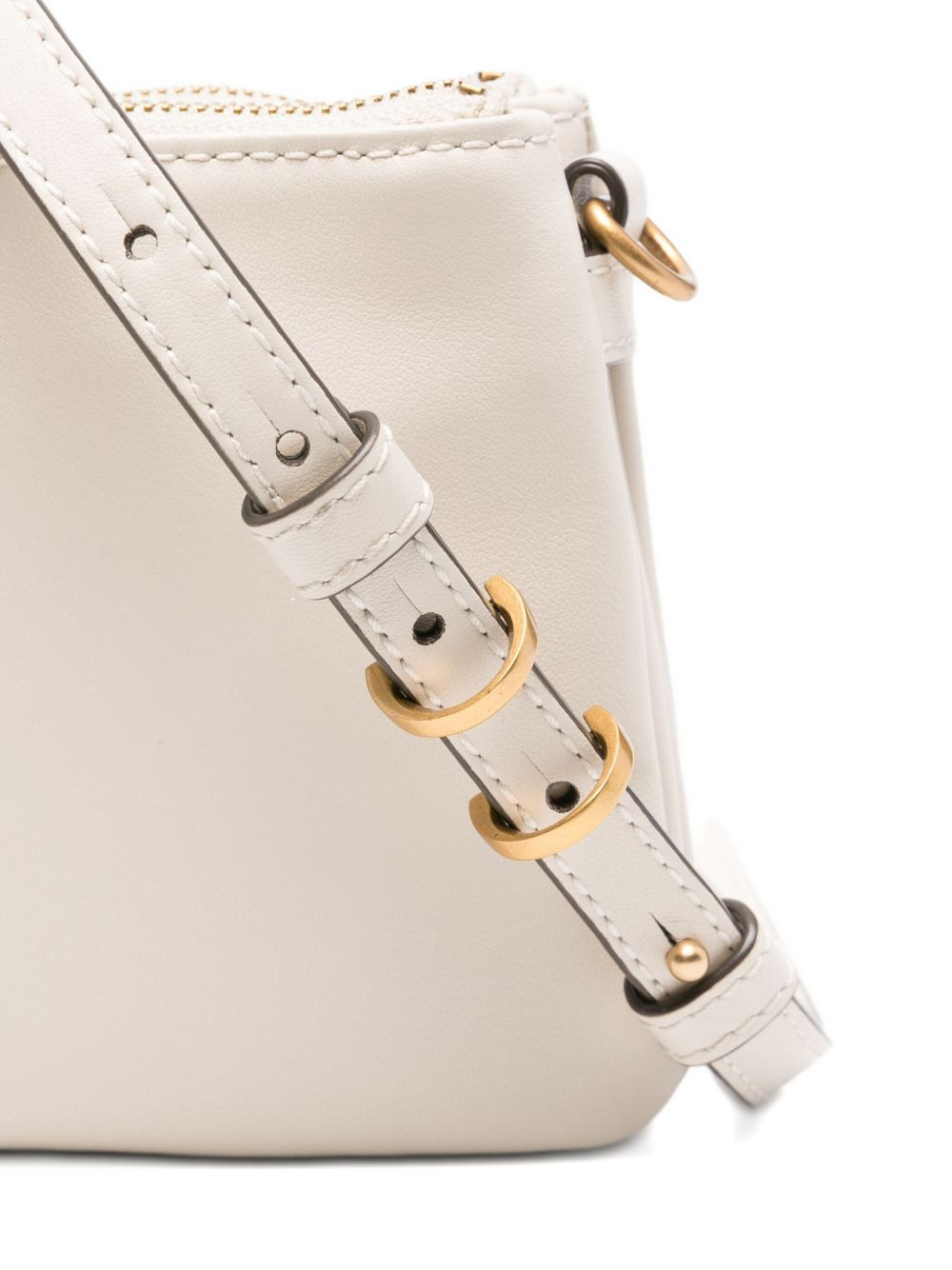 double-zip shoulder bag - 4